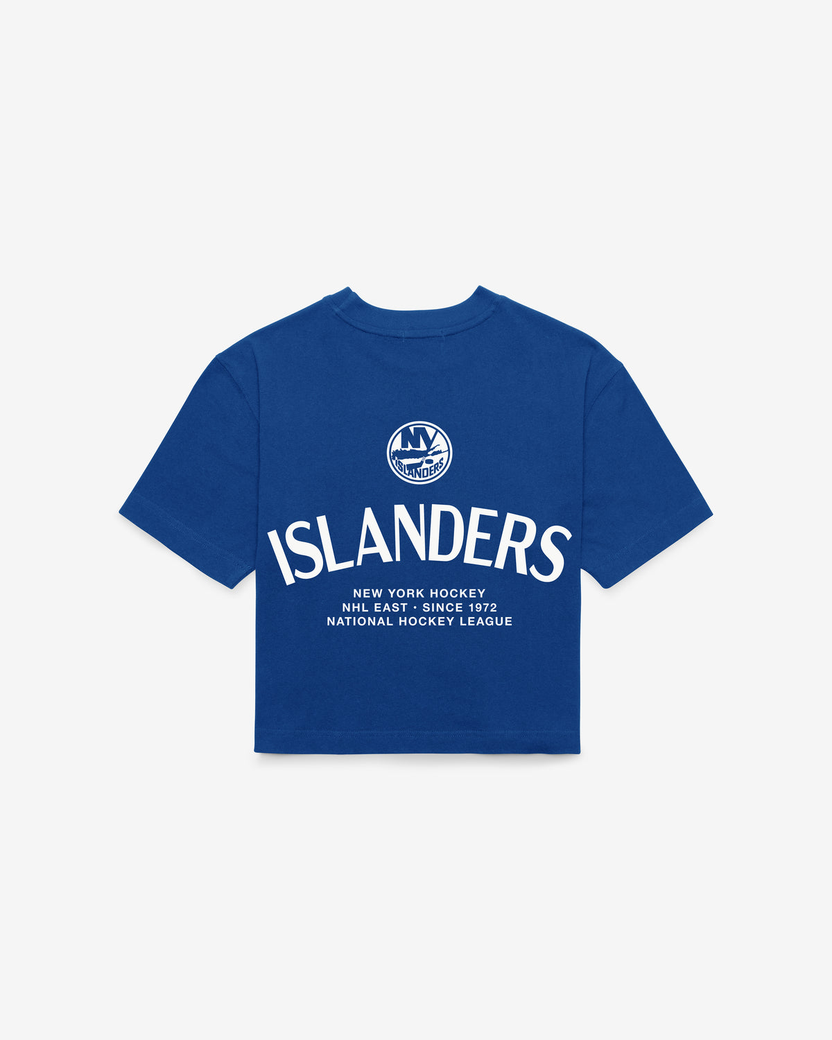 NEW YORK ISLANDERS HADRIAN '47 FOUNDATION CROP TEE WOMENS