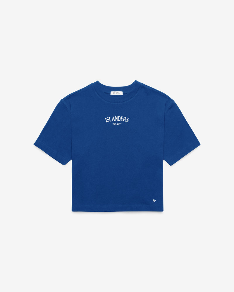 NEW YORK ISLANDERS HADRIAN '47 FOUNDATION CROP TEE WOMENS