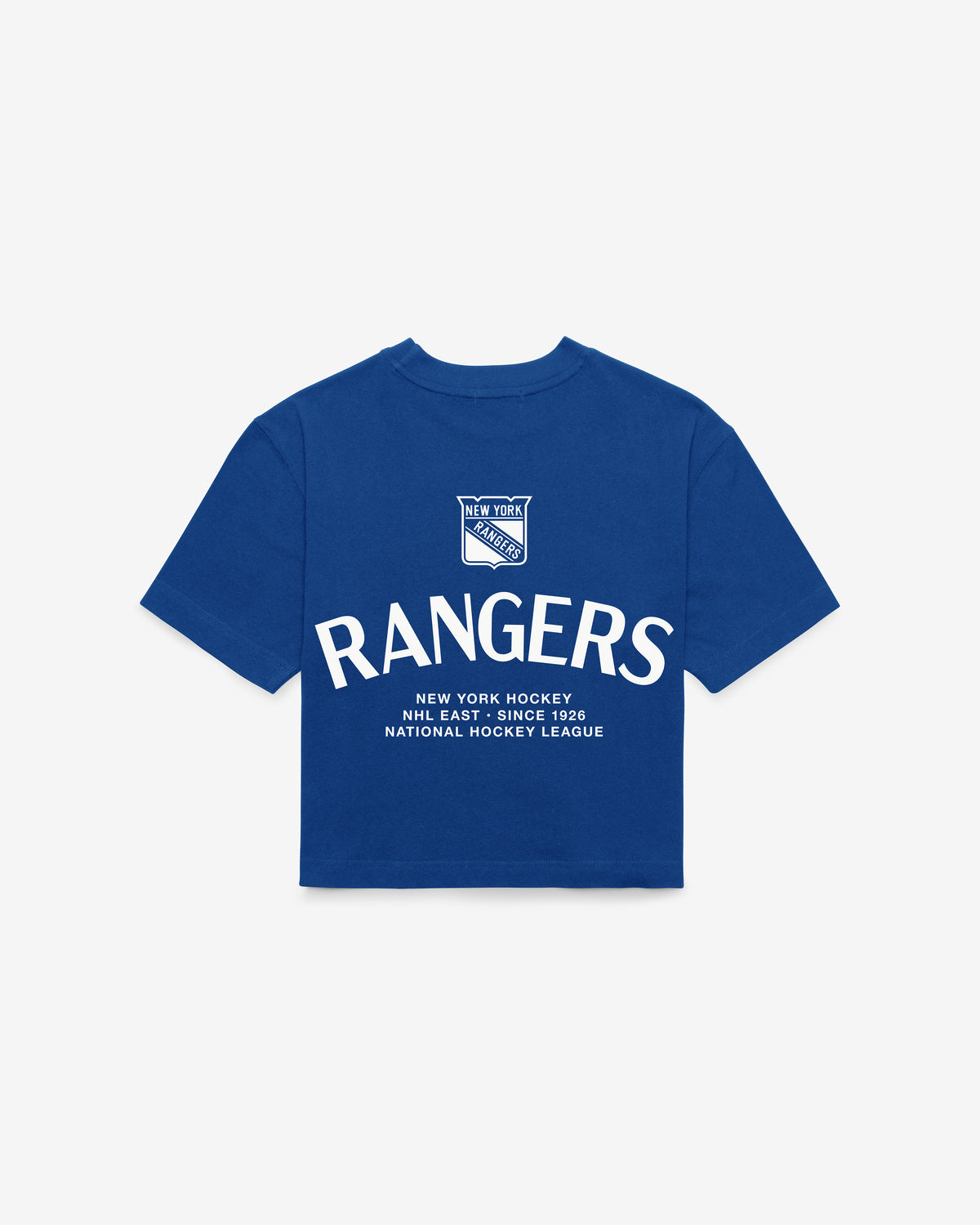 NEW YORK RANGERS HADRIAN '47 FOUNDATION CROP TEE WOMENS