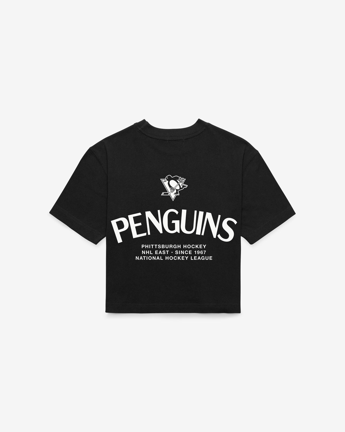 PITTSBURGH PENGUINS HADRIAN '47 FOUNDATION CROP TEE WOMENS