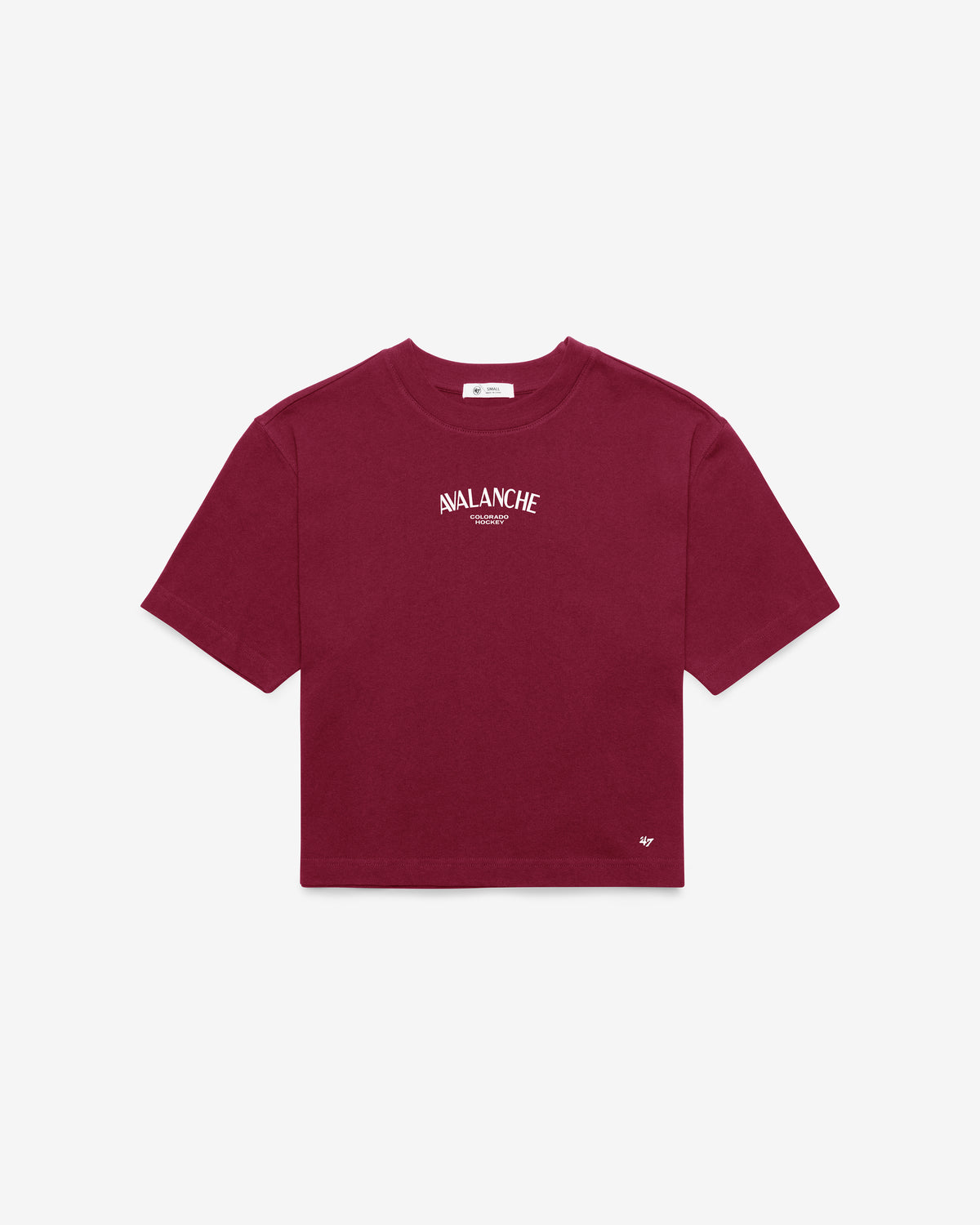 COLORADO AVALANCHE HADRIAN '47 FOUNDATION CROP TEE WOMENS