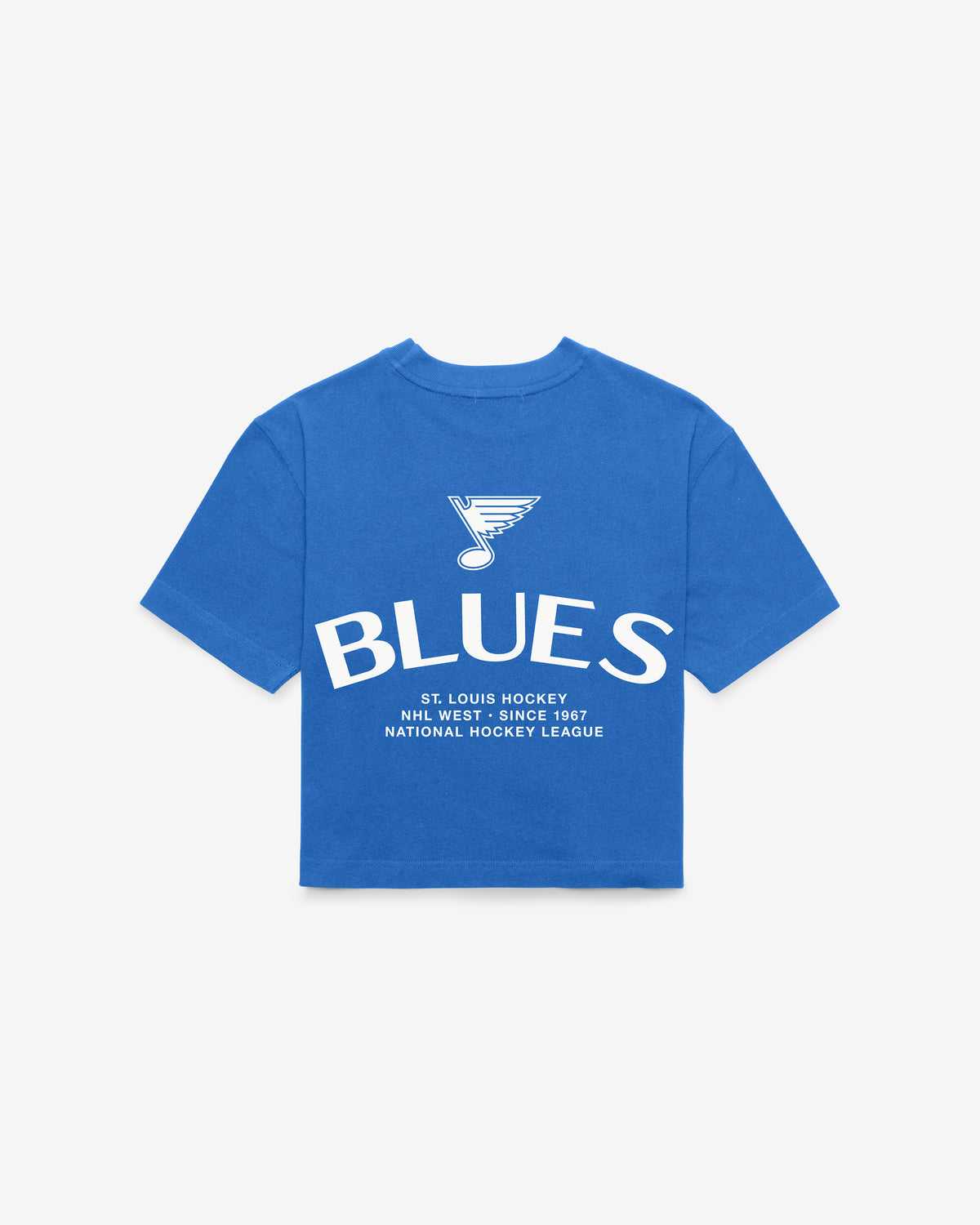 ST LOUIS BLUES HADRIAN '47 FOUNDATION CROP TEE WOMENS
