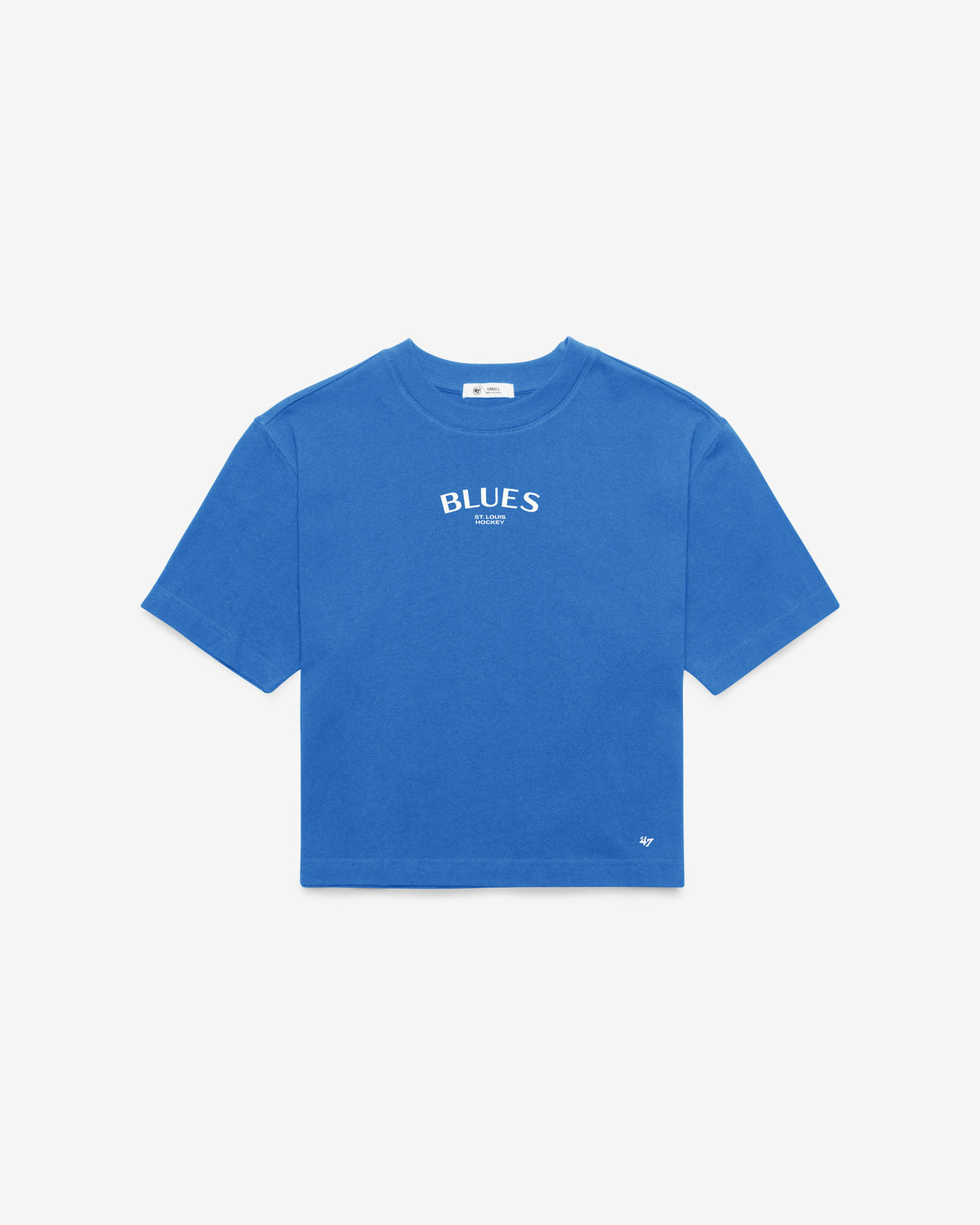 ST LOUIS BLUES HADRIAN '47 FOUNDATION CROP TEE WOMENS