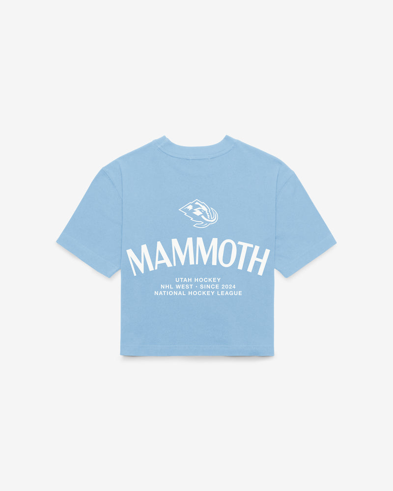 UTAH MAMMOTH HADRIAN '47 FOUNDATION CROP TEE WOMENS
