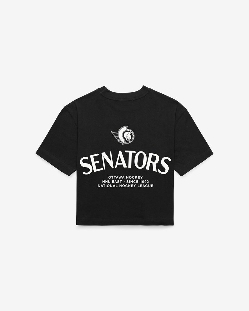 OTTAWA SENATORS HADRIAN '47 FOUNDATION CROP TEE WOMENS