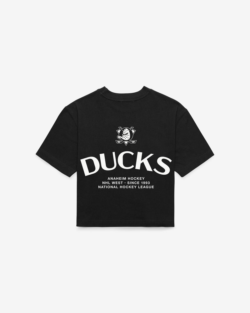 ANAHEIM DUCKS HADRIAN '47 FOUNDATION CROP TEE WOMENS