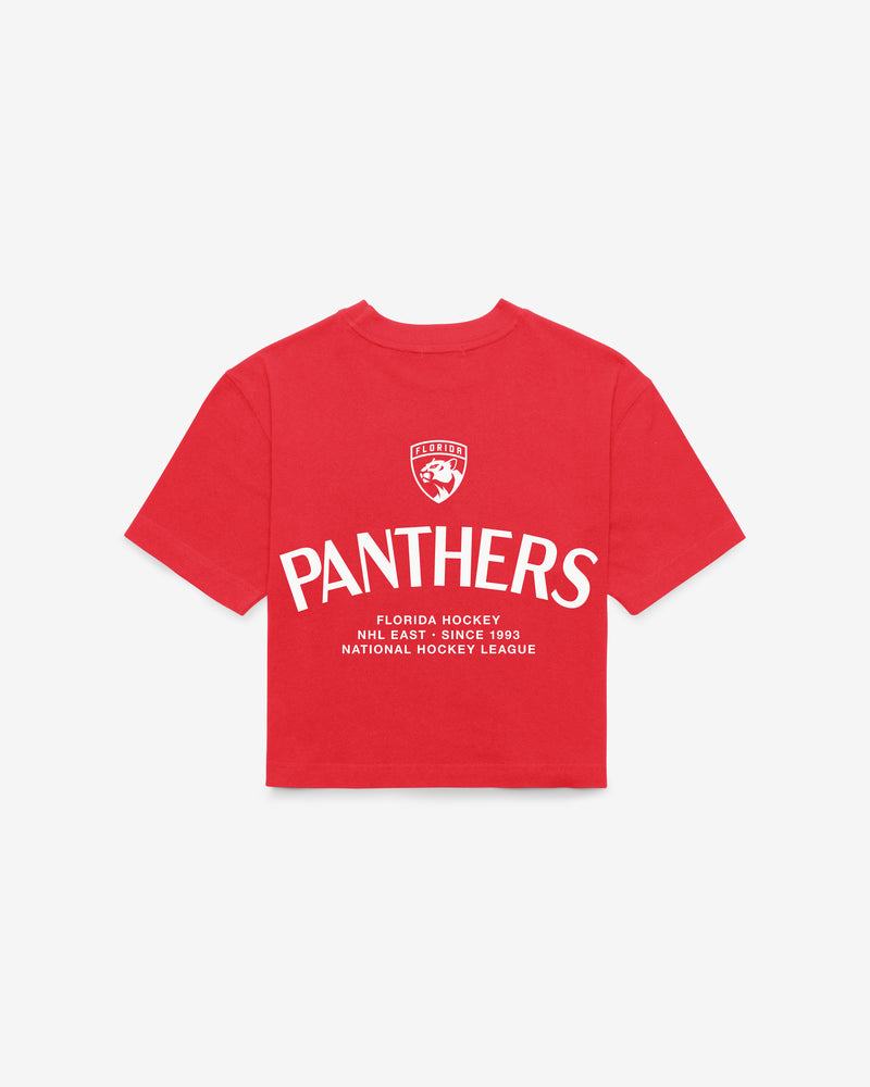 FLORIDA PANTHERS HADRIAN '47 FOUNDATION CROP TEE WOMENS