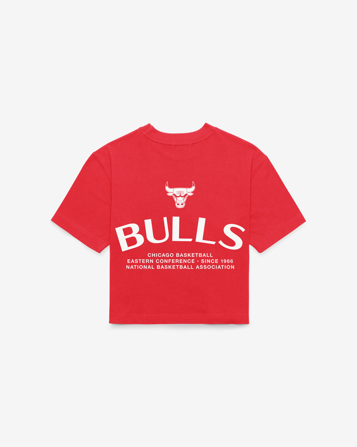 CHICAGO BULLS HADRIAN '47 FOUNDATION CROP TEE WOMENS