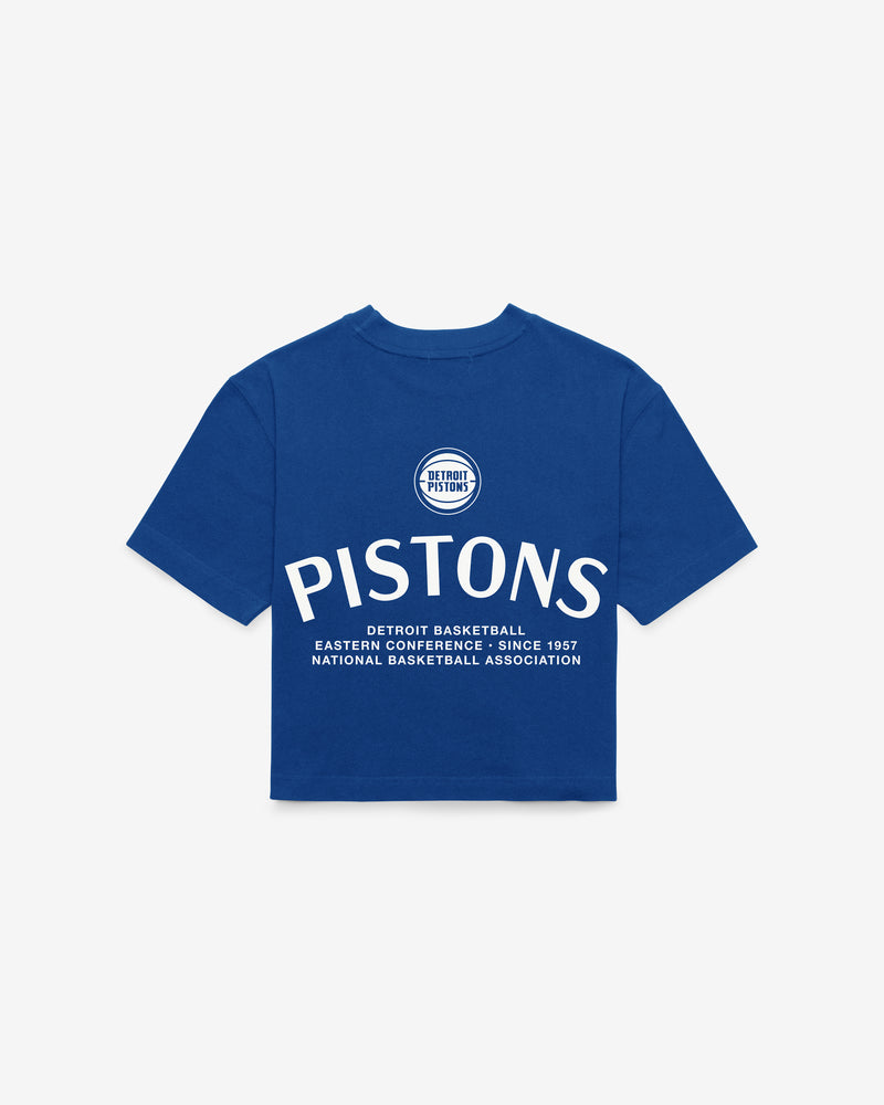 DETROIT PISTONS HADRIAN '47 FOUNDATION CROP TEE WOMENS