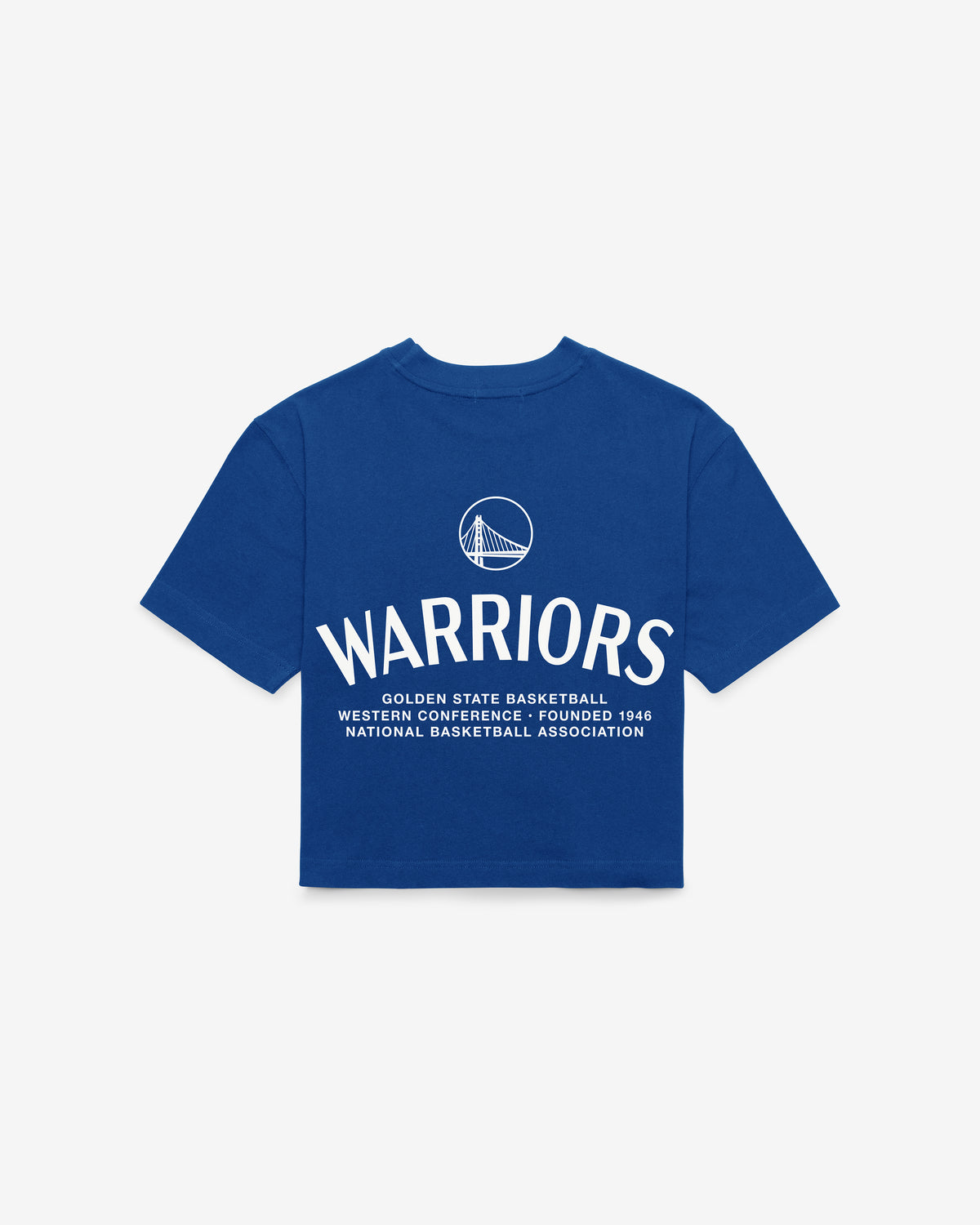 GOLDEN STATE WARRIORS HADRIAN '47 FOUNDATION CROP TEE WOMENS