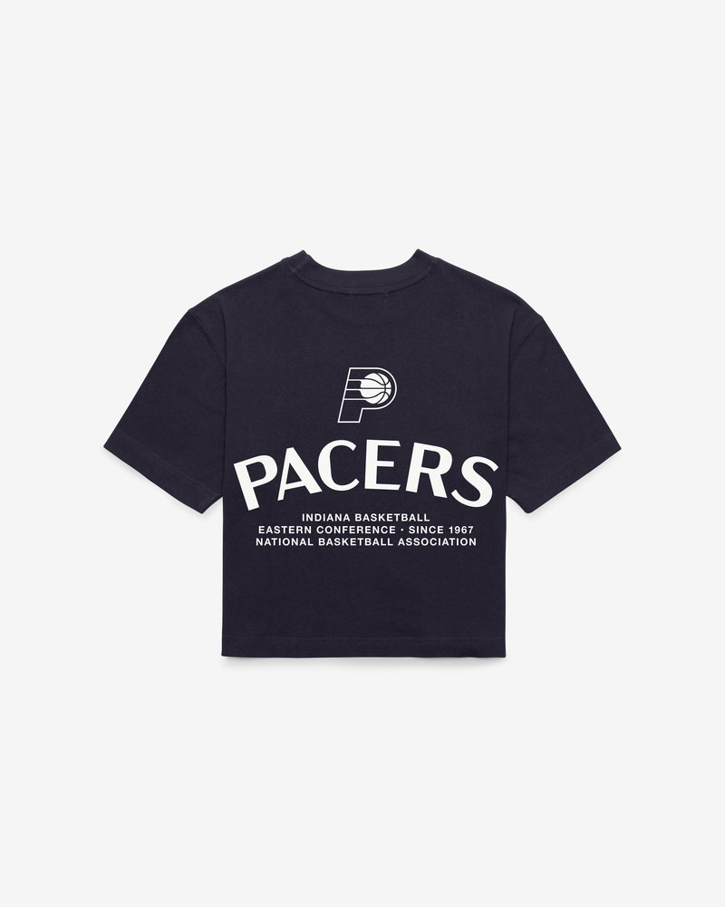 INDIANA PACERS HADRIAN '47 FOUNDATION CROP TEE WOMENS