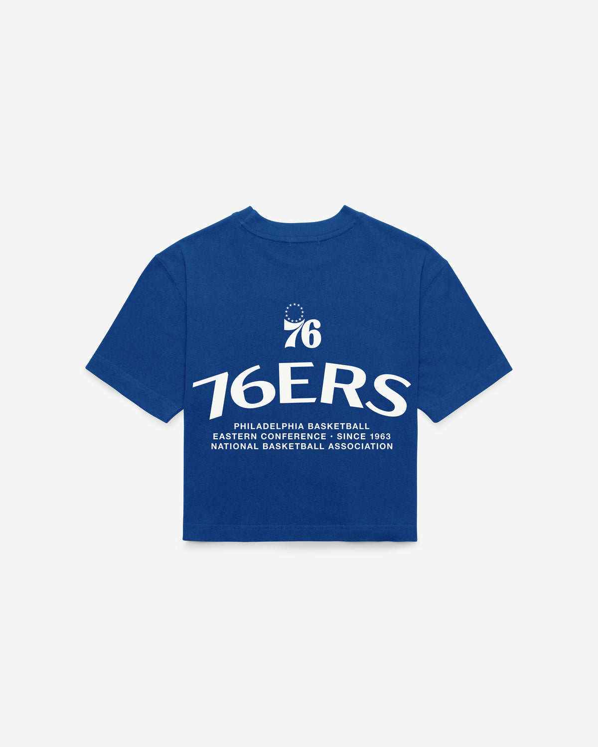 PHILADELPHIA 76ERS HADRIAN '47 FOUNDATION CROP TEE WOMENS