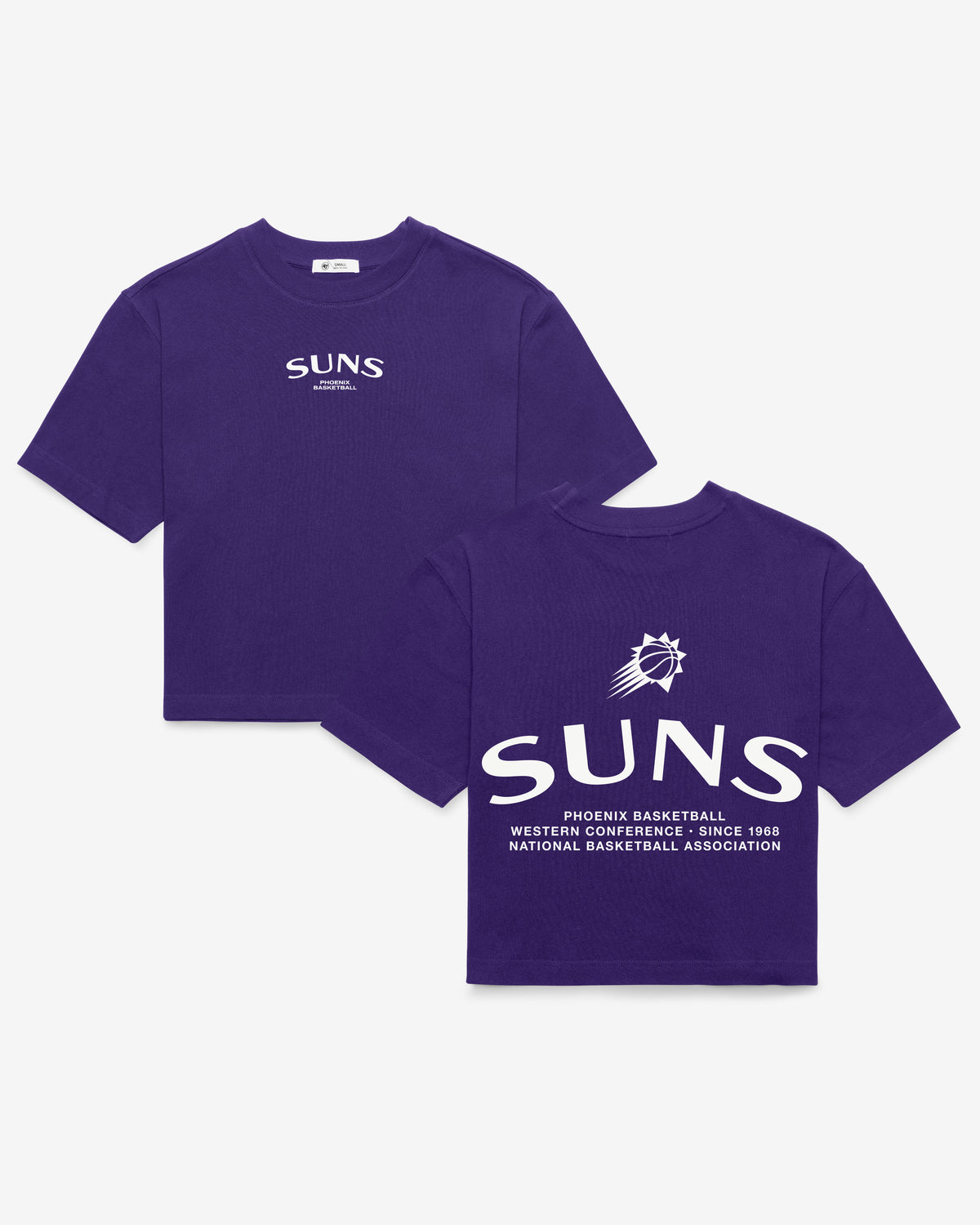 PHOENIX SUNS HADRIAN '47 FOUNDATION CROP TEE WOMENS