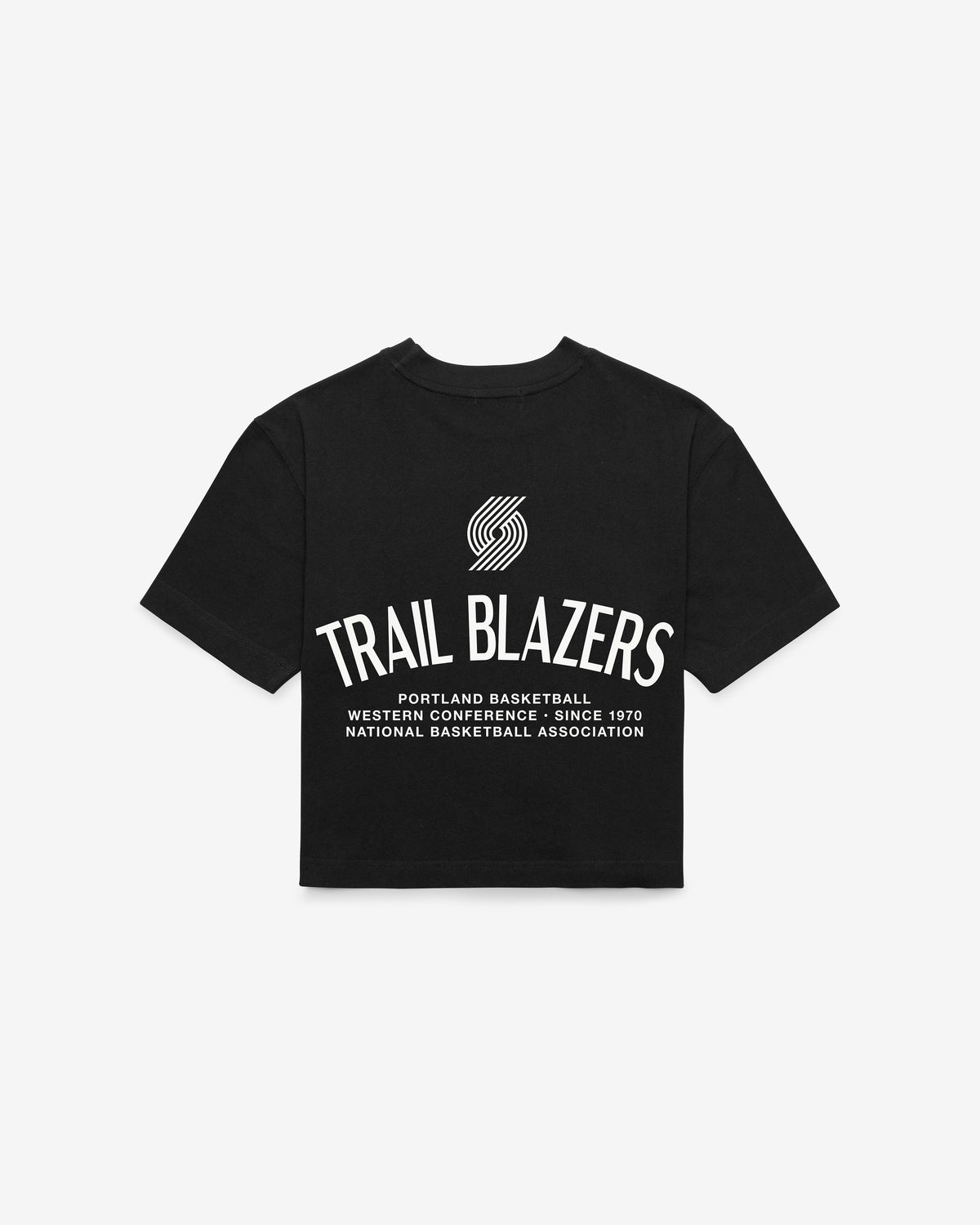 PORTLAND TRAILBLAZERS HADRIAN '47 FOUNDATION CROP TEE WOMENS