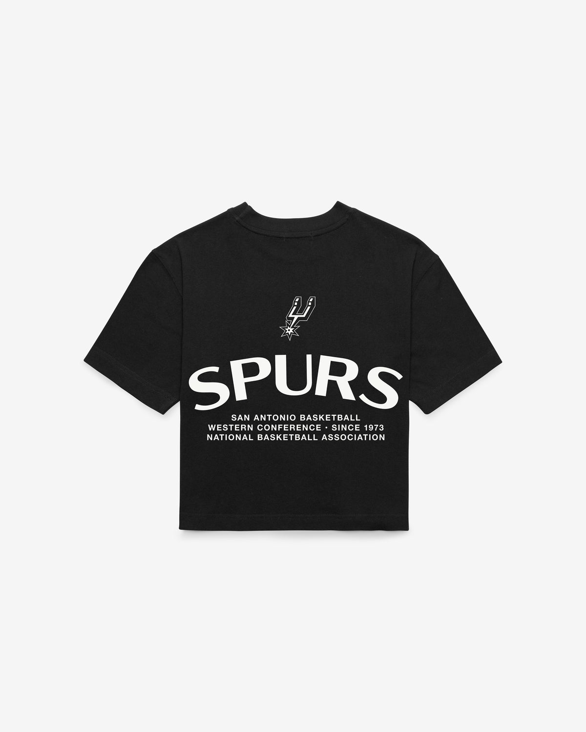 SAN ANTONIO SPURS HADRIAN '47 FOUNDATION CROP TEE WOMENS