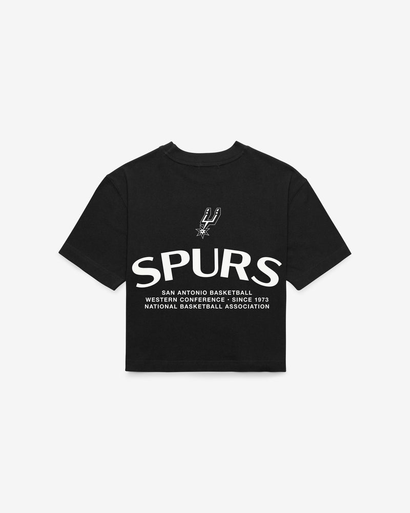 SAN ANTONIO SPURS HADRIAN '47 FOUNDATION CROP TEE WOMENS