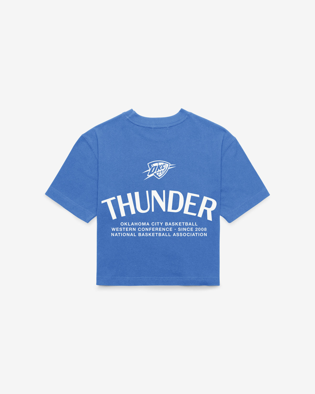 OKLAHOMA CITY THUNDER HADRIAN '47 FOUNDATION CROP TEE WOMENS