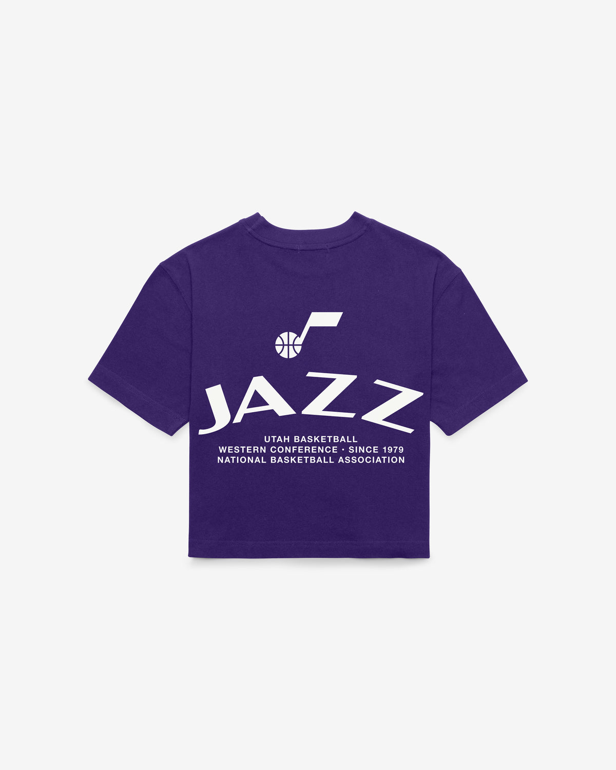 UTAH JAZZ HADRIAN '47 FOUNDATION CROP TEE WOMENS