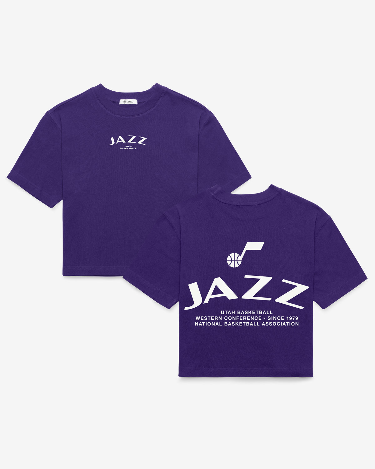 UTAH JAZZ HADRIAN '47 FOUNDATION CROP TEE WOMENS