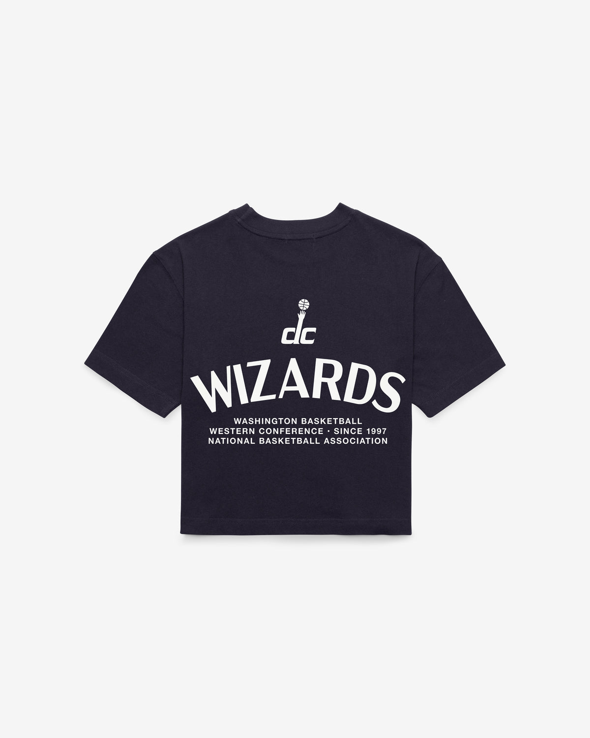 WASHINGTON WIZARDS HADRIAN '47 FOUNDATION CROP TEE WOMENS