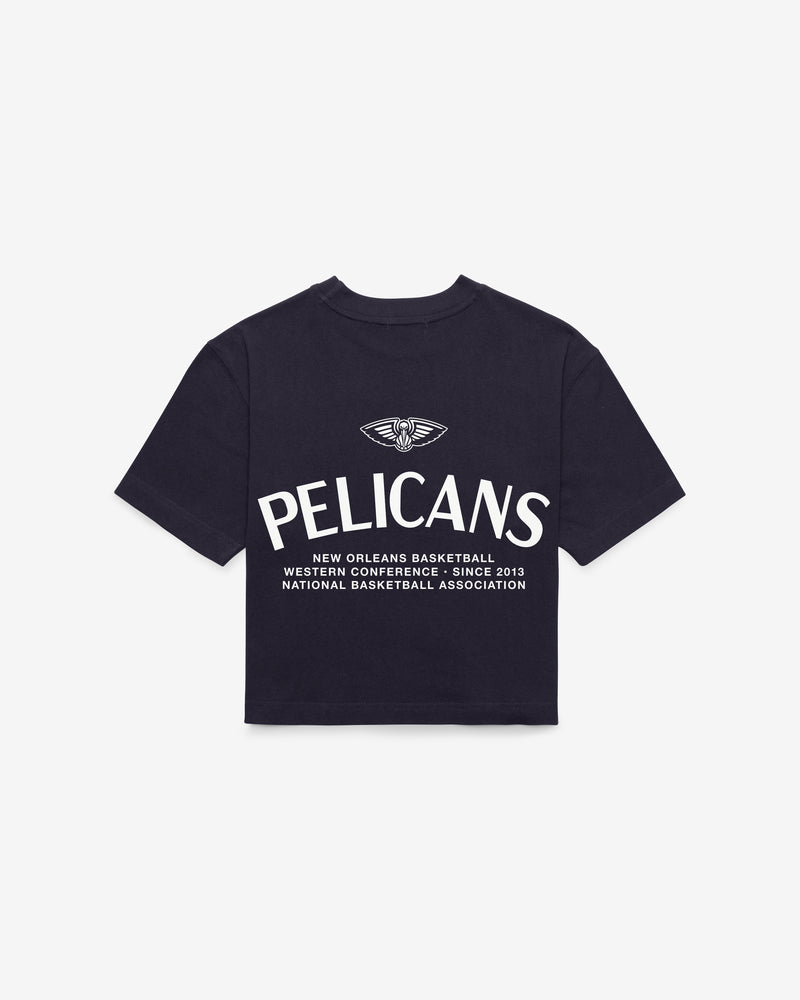 NEW ORLEANS PELICANS HADRIAN '47 FOUNDATION CROP TEE WOMENS