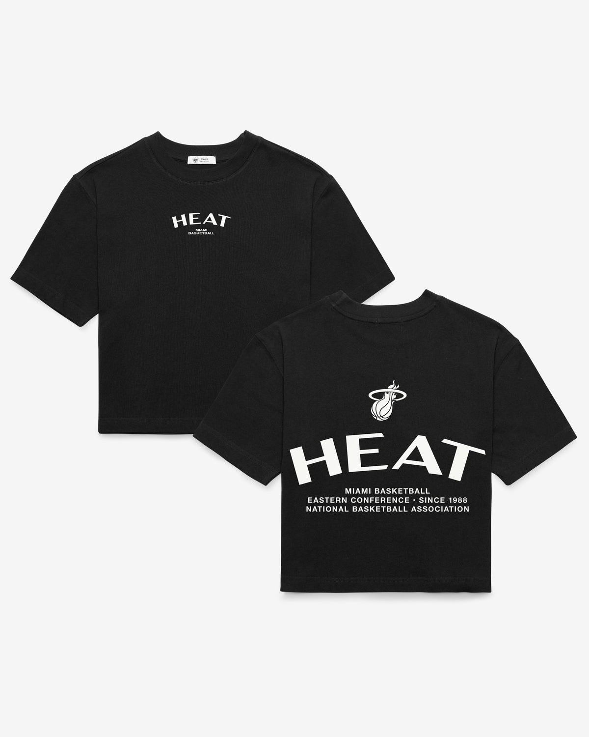 MIAMI HEAT HADRIAN '47 FOUNDATION CROP TEE WOMENS