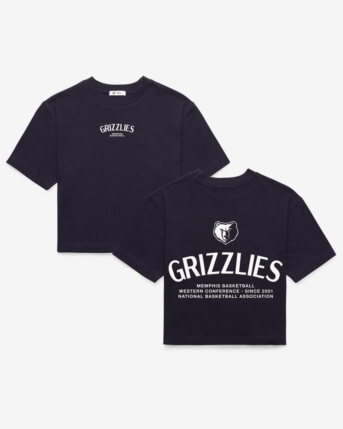 MEMPHIS GRIZZLIES HADRIAN '47 FOUNDATION CROP TEE WOMENS