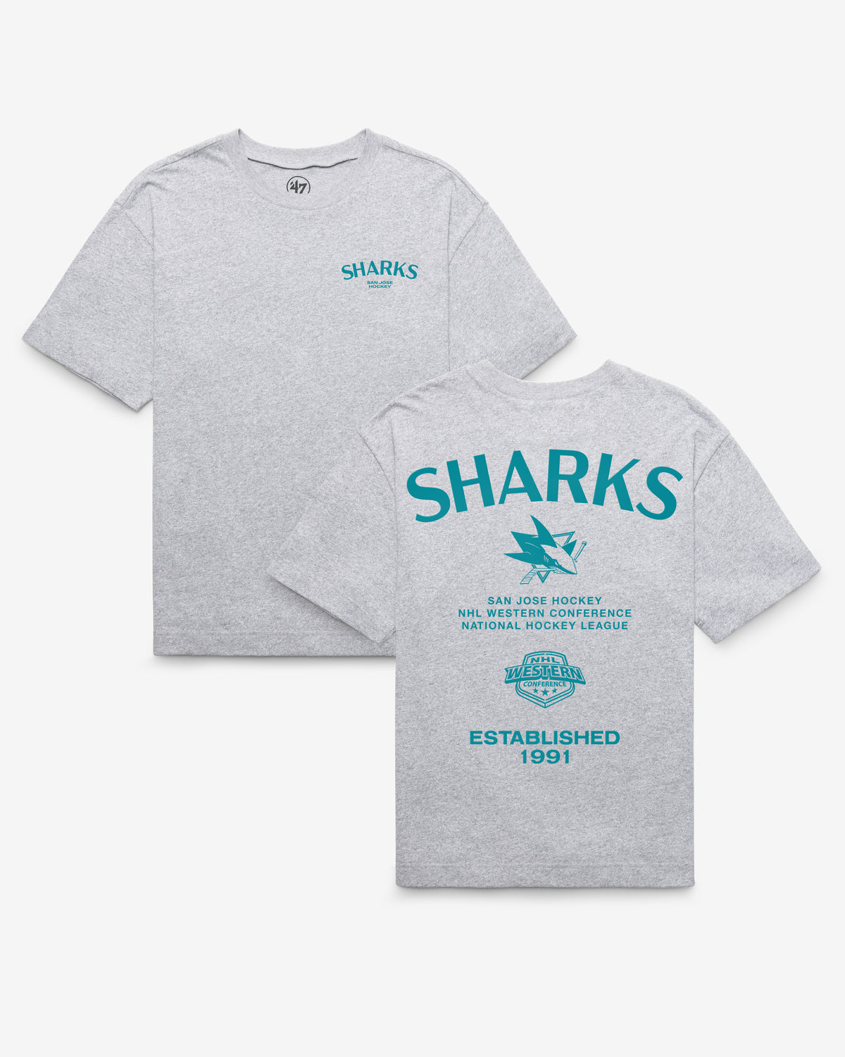 SAN JOSE SHARKS CONSTANTINE '47 FOUNDATION TEE