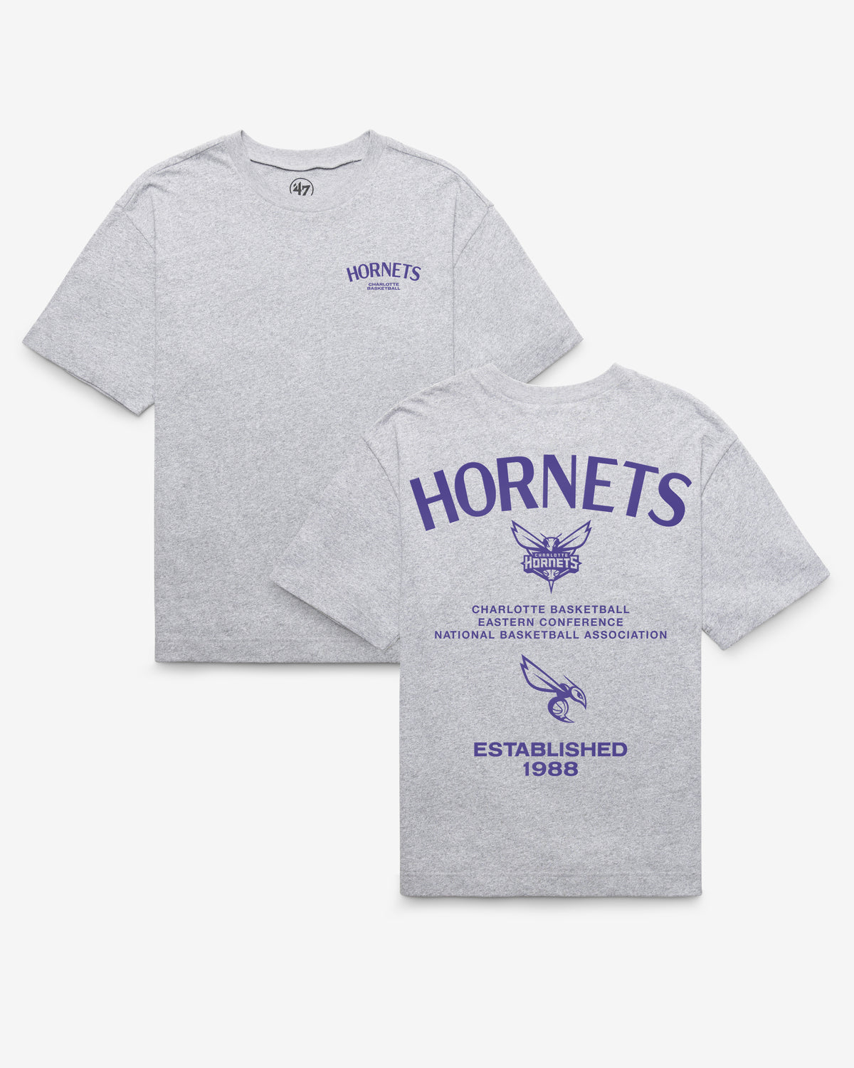 CHARLOTTE HORNETS CONSTANTINE '47 FOUNDATION TEE