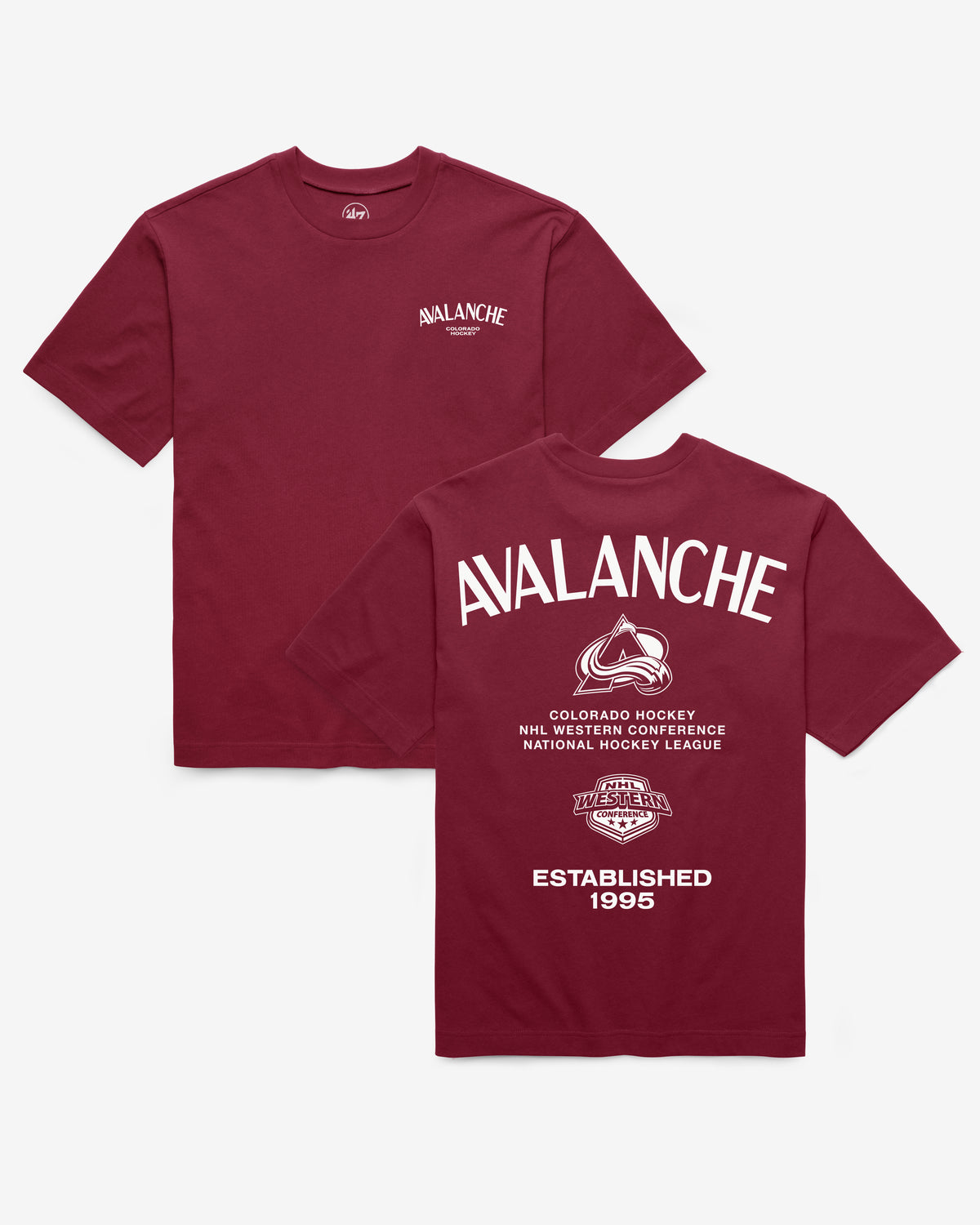 COLORADO AVALANCHE CONSTANTINE '47 FOUNDATION TEE