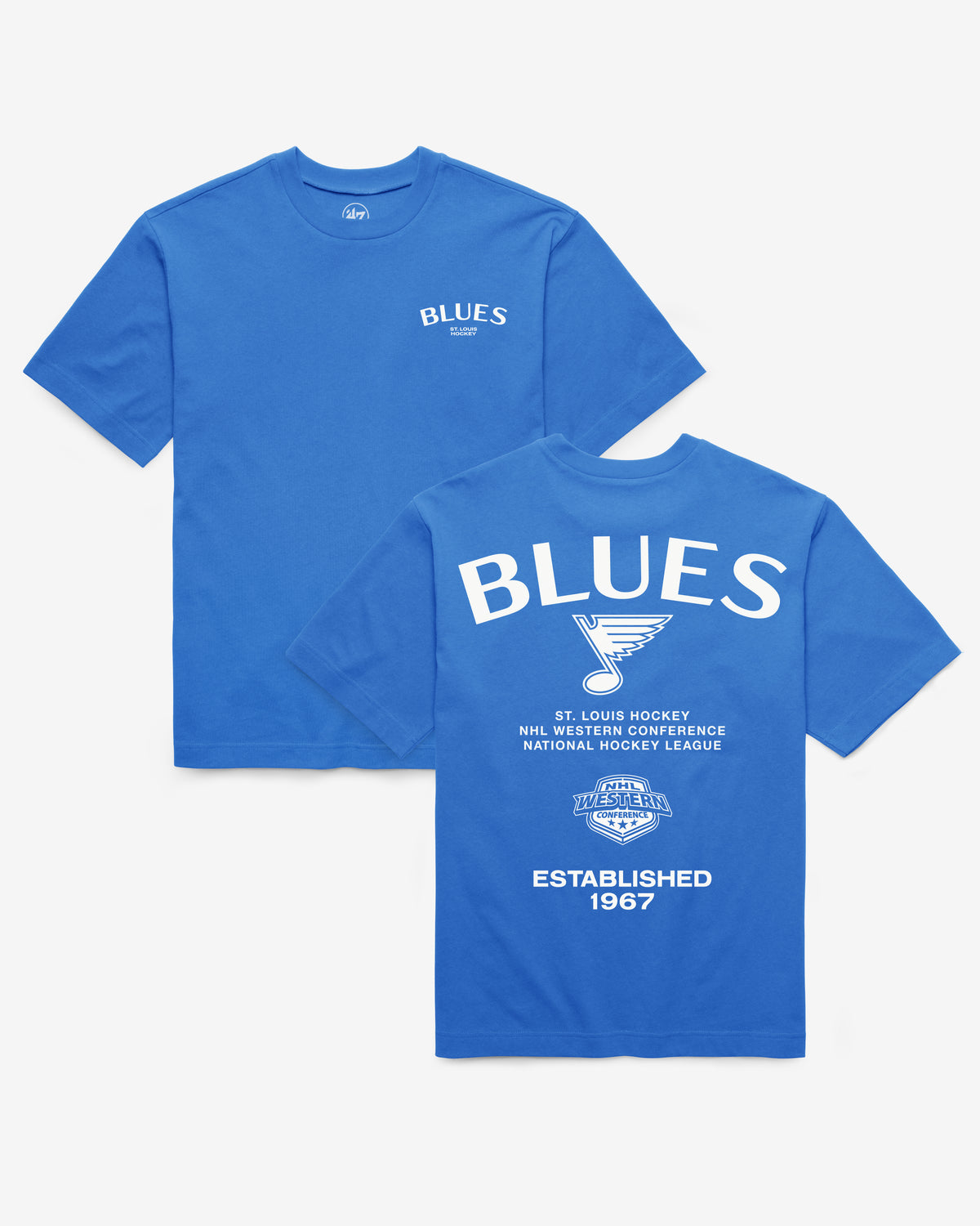 ST LOUIS BLUES CONSTANTINE '47 FOUNDATION TEE