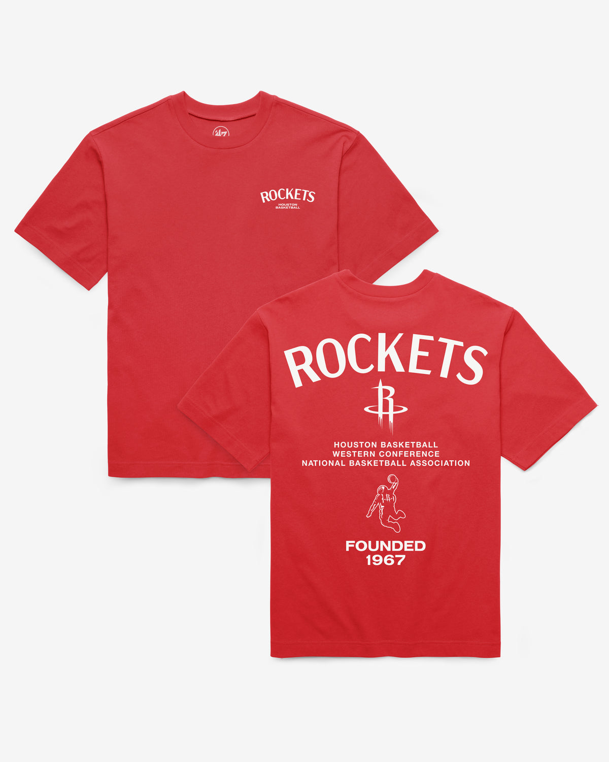 HOUSTON ROCKETS CONSTANTINE '47 FOUNDATION TEE