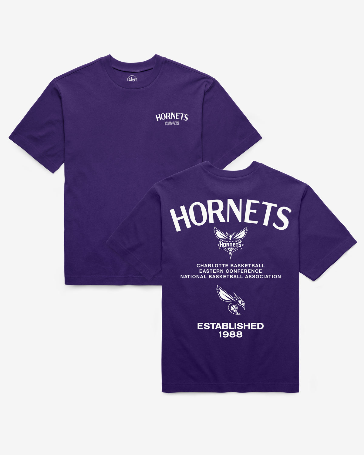 CHARLOTTE HORNETS CONSTANTINE '47 FOUNDATION TEE
