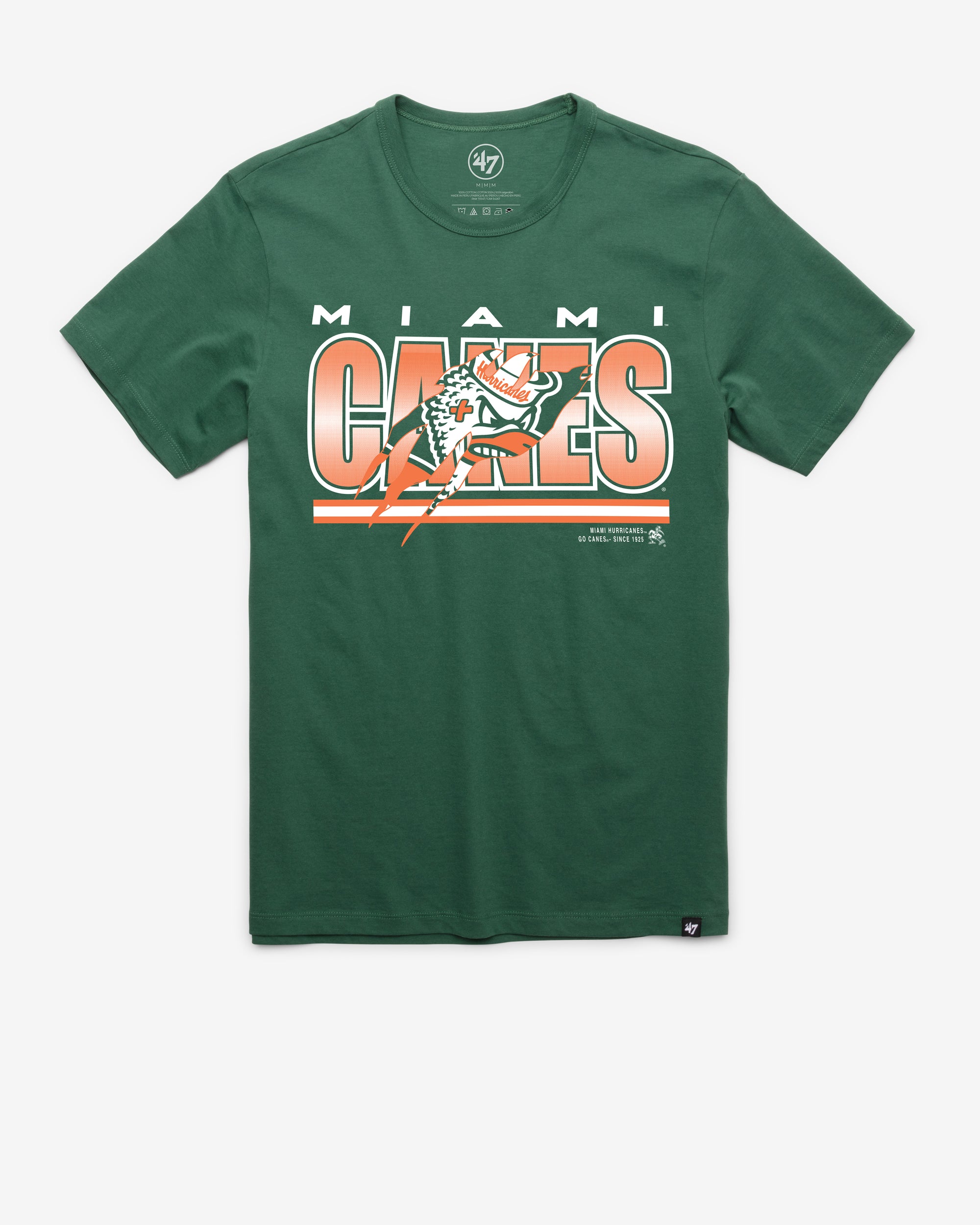 MIAMI HURRICANES THUNDER RIP '47 FRANKLIN TEE