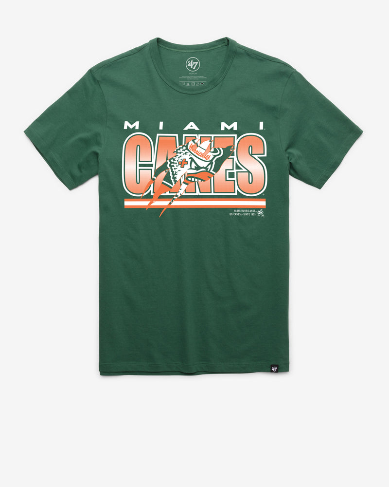 MIAMI HURRICANES THUNDER RIP '47 FRANKLIN TEE