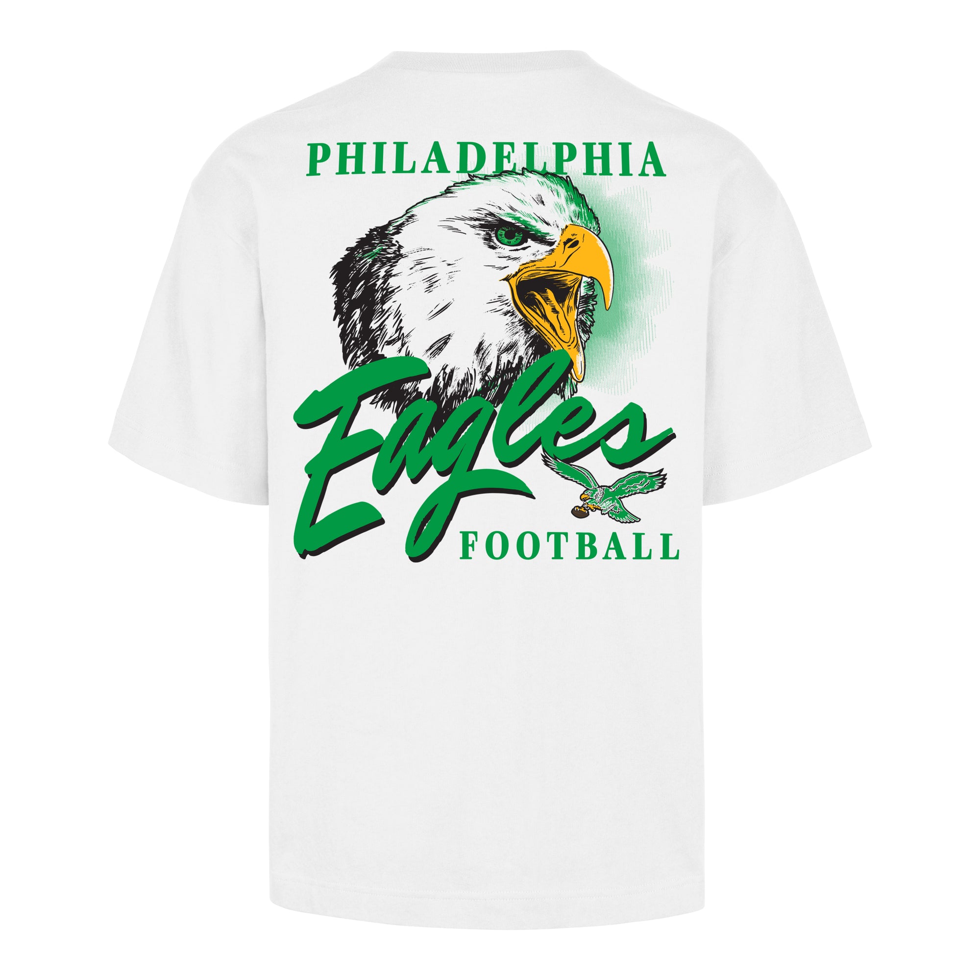PHILADELPHIA EAGLES HISTORIC BACKER SCRIPT ILLUSTRATED '47 FOUNDATION TEE