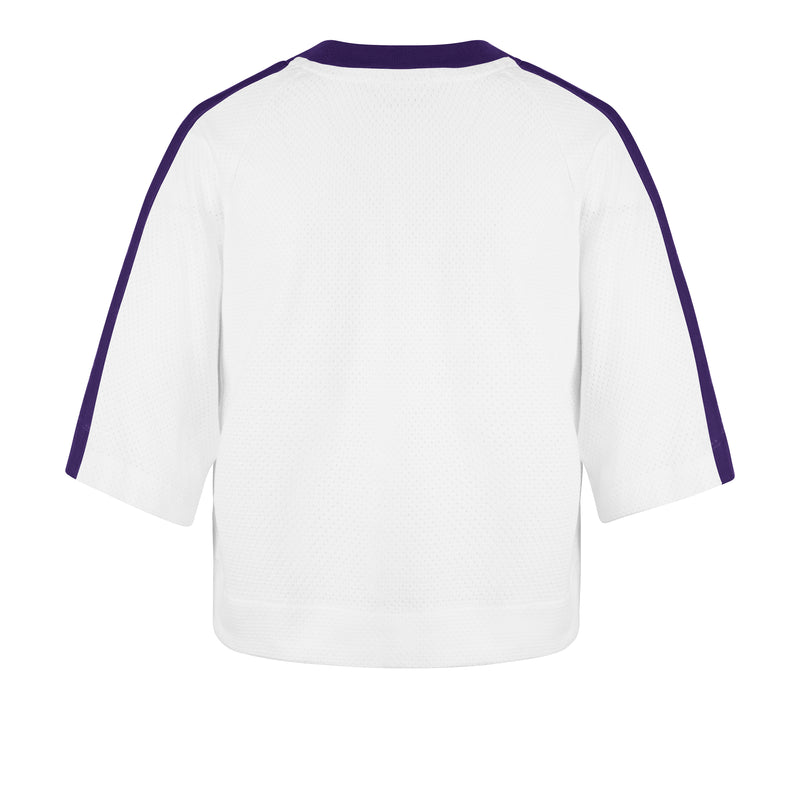 LOS ANGELES LAKERS BIG OVERARCH '47 WOMEN'S DROP NEEDLE RAGLAN TEE