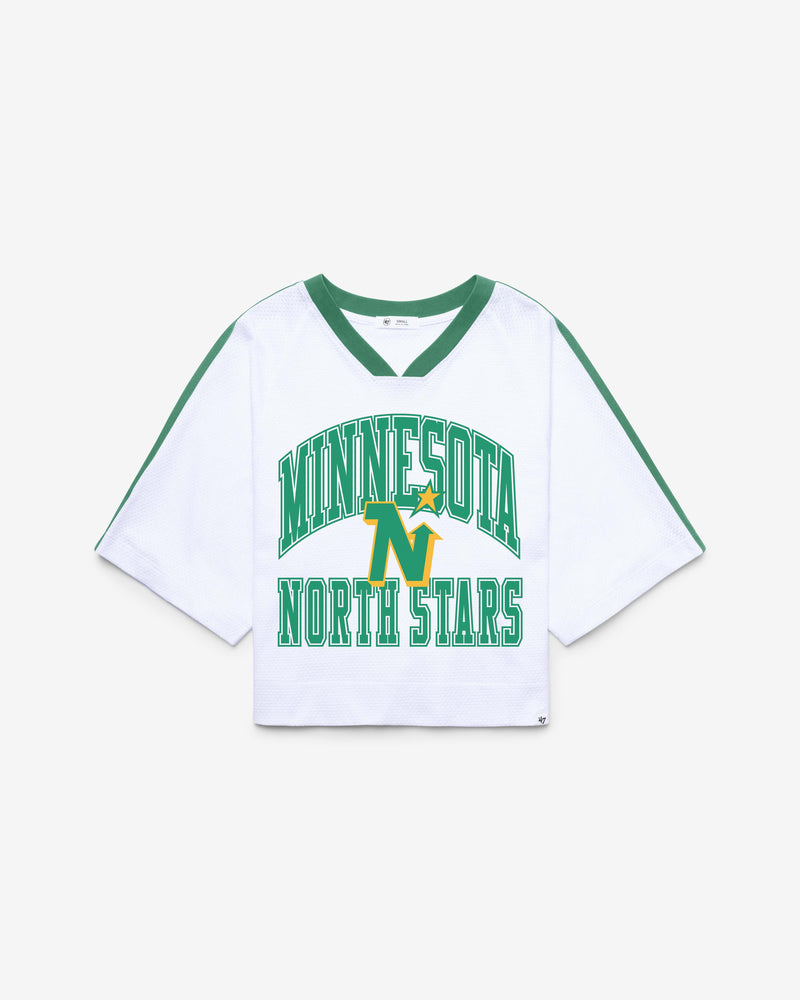 MINNESOTA/DALLAS STARS VINTAGE BIG OVERARCH '47 WOMEN'S DROP NEEDLE RAGLAN