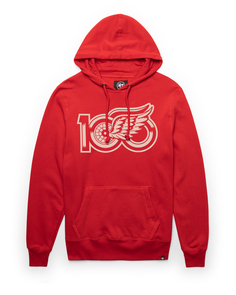 DETROIT RED WINGS IMPRINT '47 HEADLINE HOOD