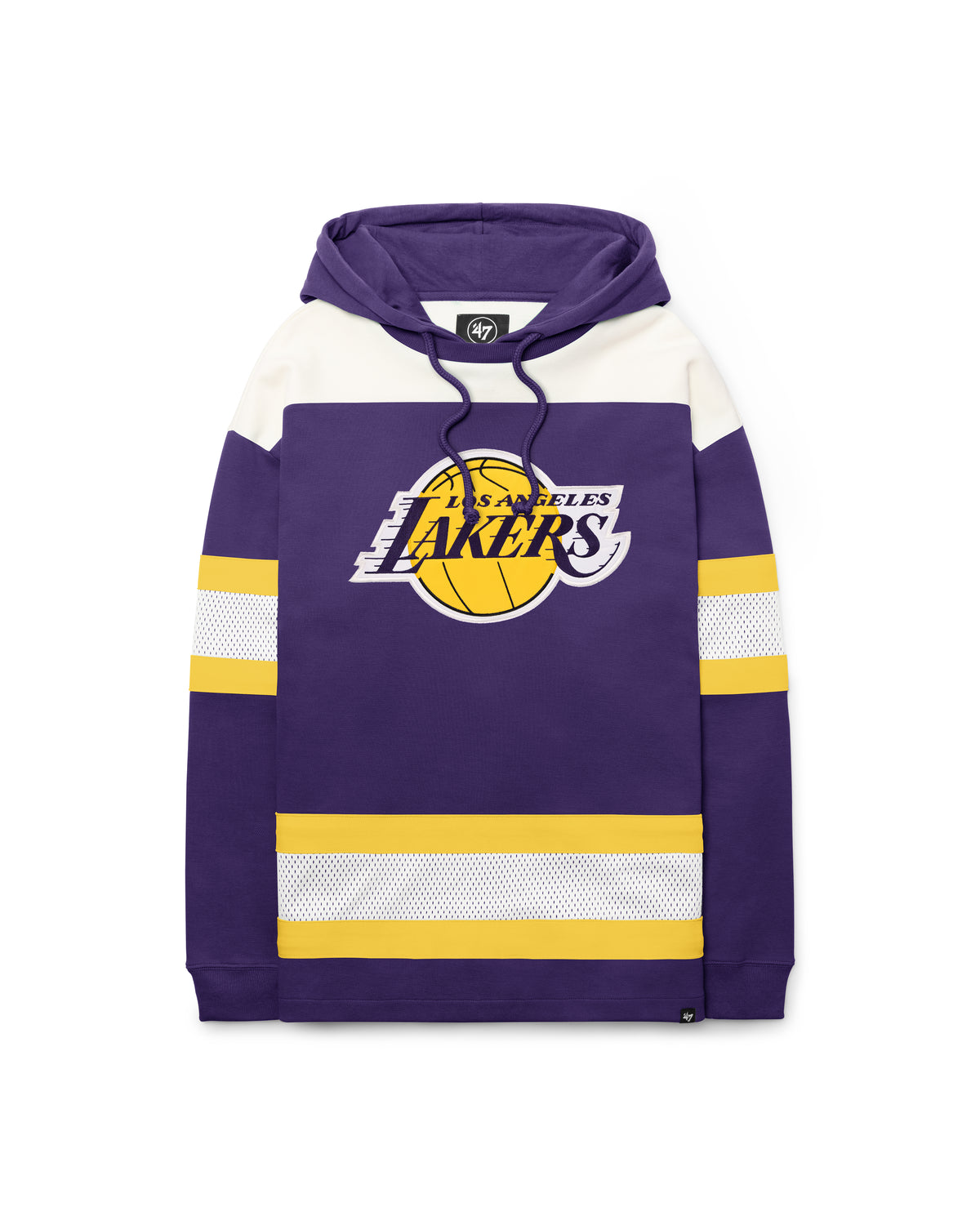 LOS ANGELES LAKERS SCORE WIN HOME '47 PULLOVER HOOD