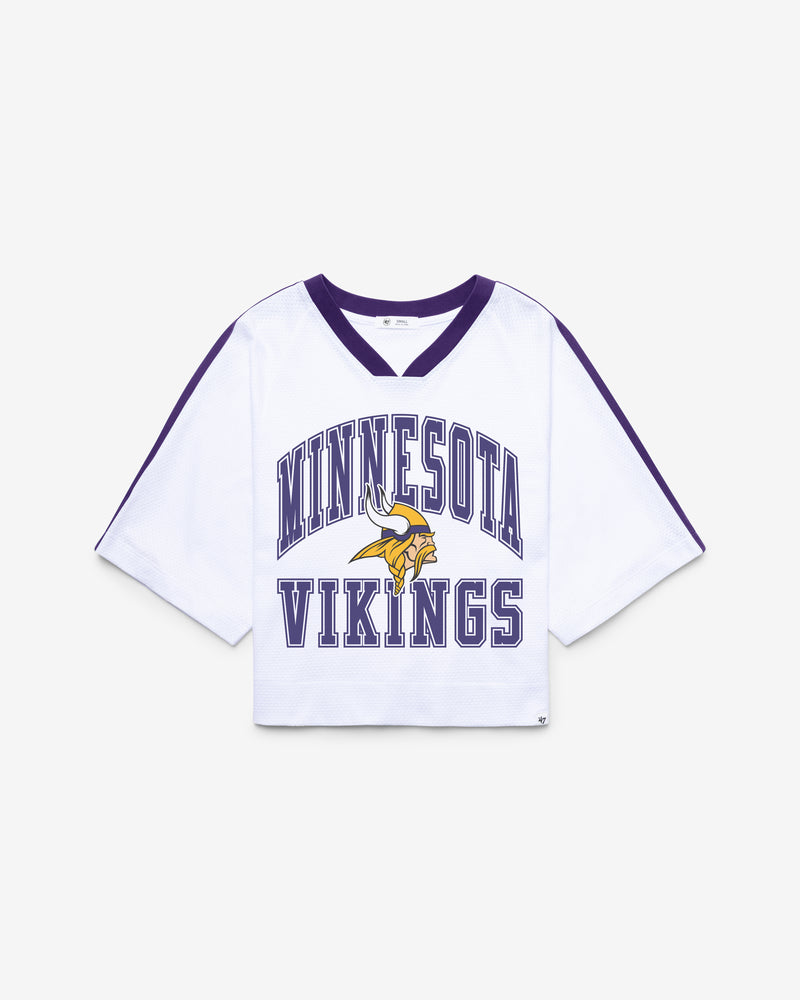MINNESOTA VIKINGS BIG OVERARCH '47 WOMEN'S DROP NEEDLE RAGLAN JERSEY