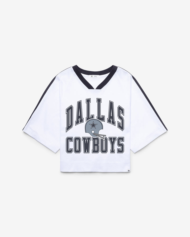 DALLAS COWBOYS HISTORIC BIG OVERARCH '47 WOMEN'S DROP NEEDLE RAGLAN JERSEY