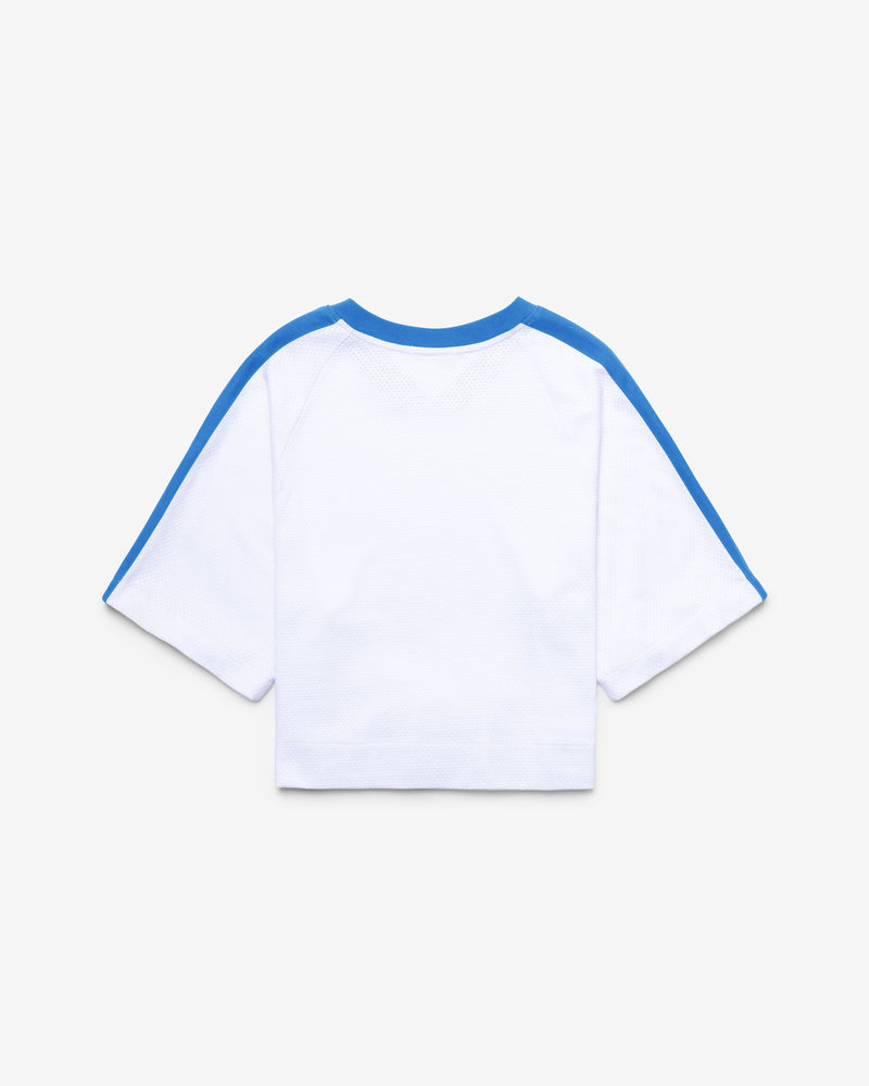 DETROIT LIONS HISTORIC BIG OVERARCH '47 WOMEN'S DROP NEEDLE RAGLAN JERSEY