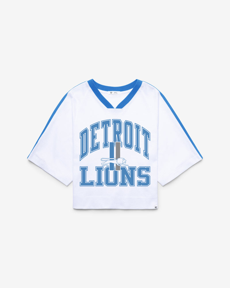 DETROIT LIONS HISTORIC BIG OVERARCH '47 WOMEN'S DROP NEEDLE RAGLAN JERSEY