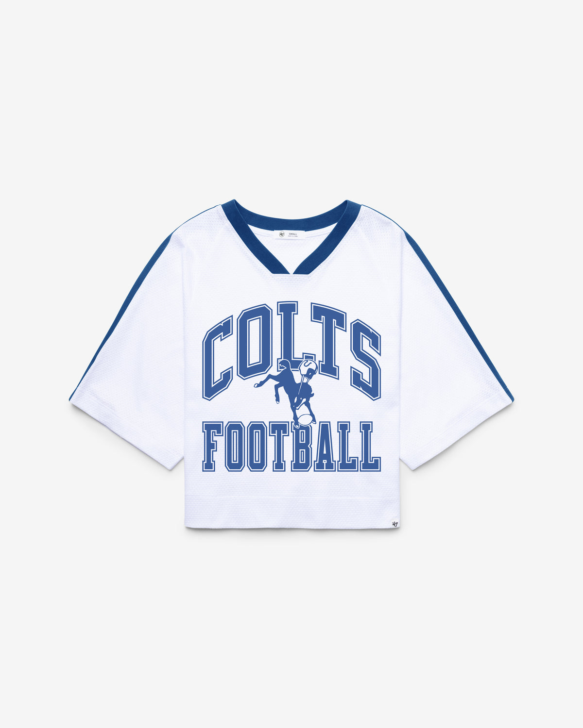 INDIANAPOLIS COLTS HISTORIC BIG OVERARCH '47 DROP NEEDLE WOMENS