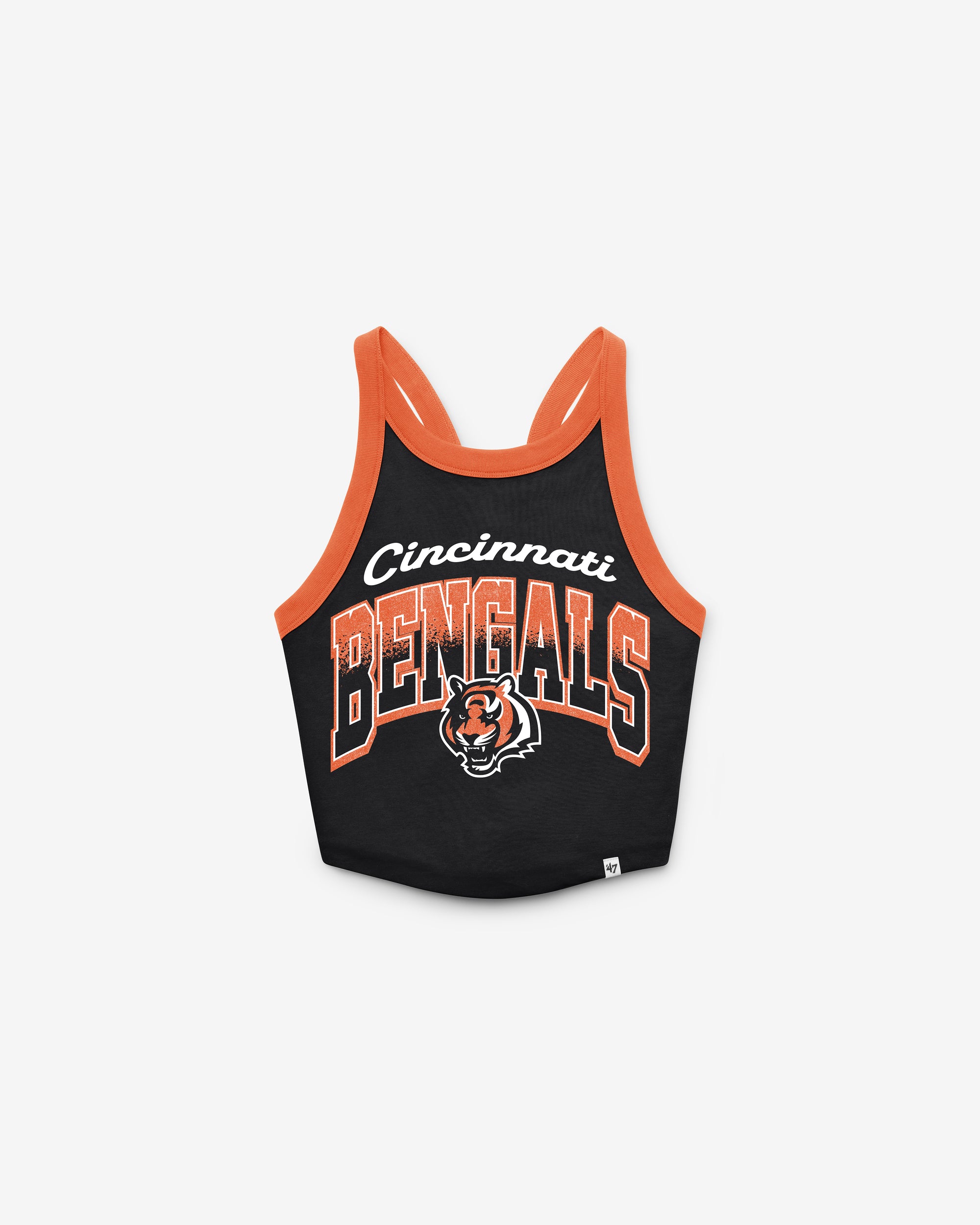 CINCINNATI BENGALS SHIMMER SHADOW '47 WOMEN'S SPORTY TANK