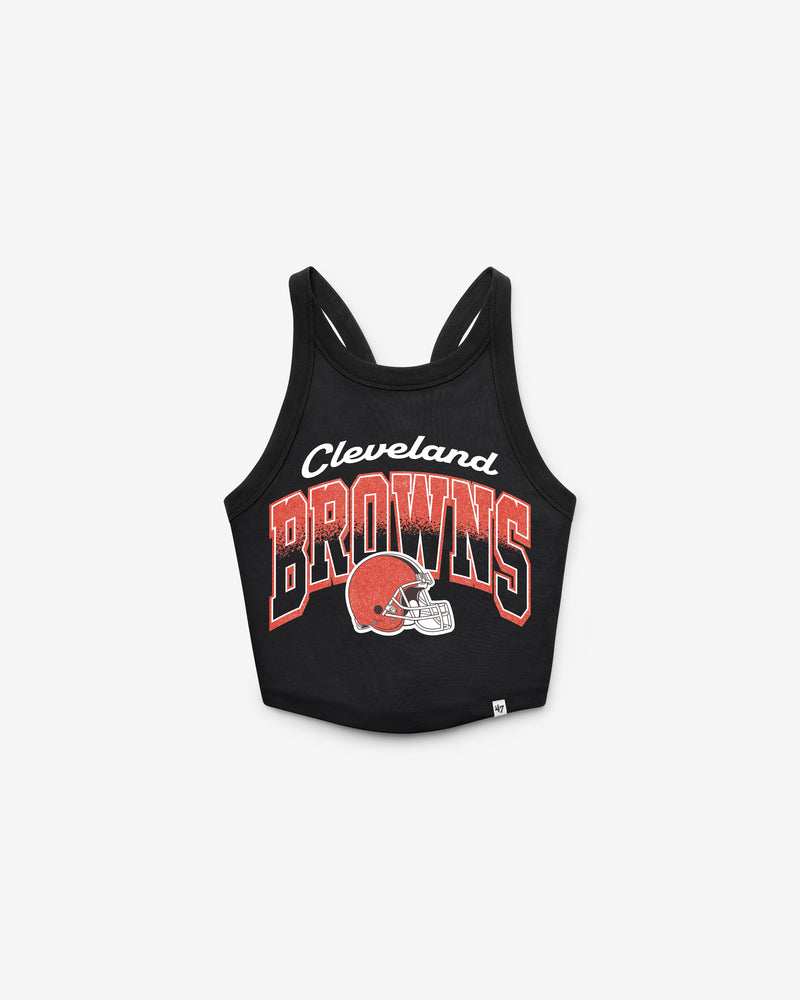 CLEVELAND BROWNS SHIMMER SHADOW '47 WOMEN'S SPORTY TANK