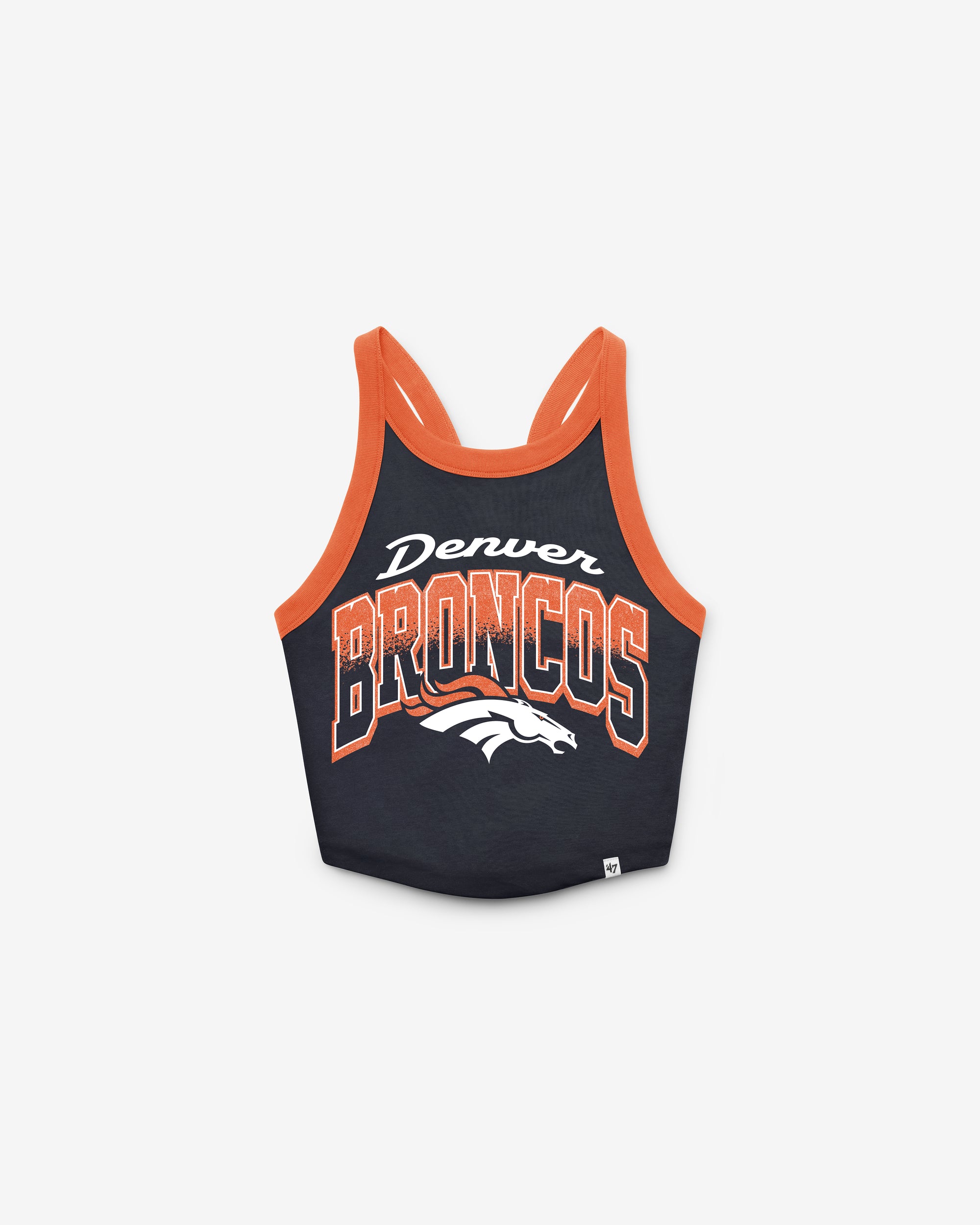 DENVER BRONCOS SHIMMER SHADOW '47 WOMEN'S SPORTY TANK