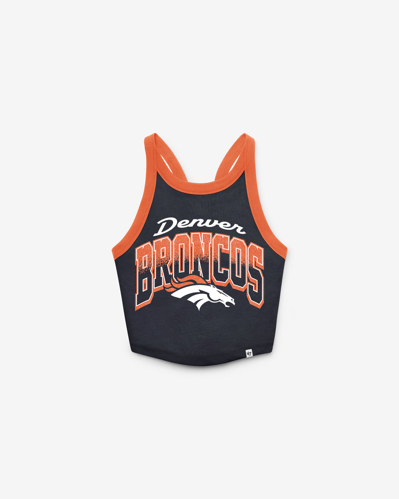 DENVER BRONCOS SHIMMER SHADOW '47 WOMEN'S SPORTY TANK