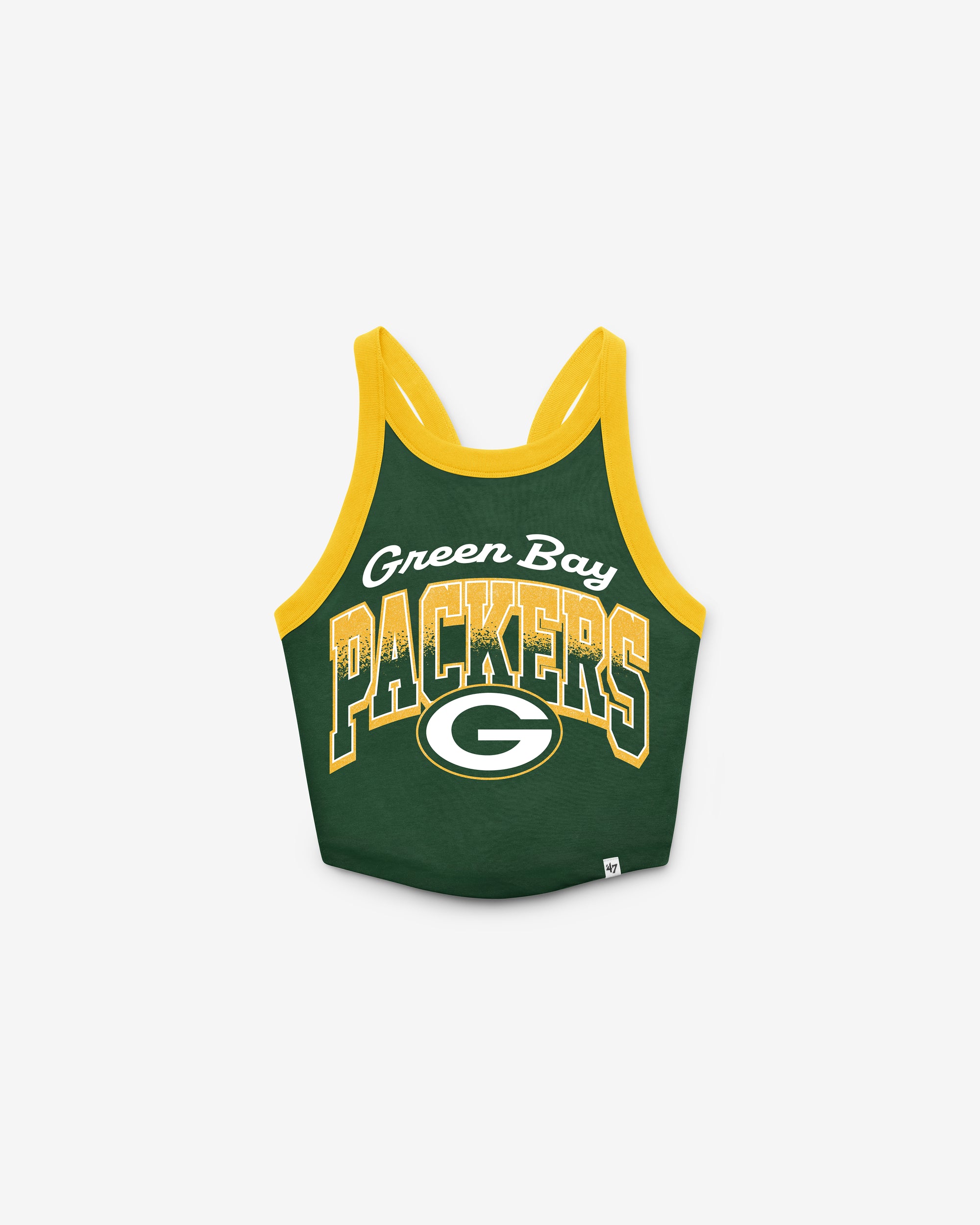 GREEN BAY PACKERS SHIMMER SHADOW '47 WOMEN'S SPORTY TANK